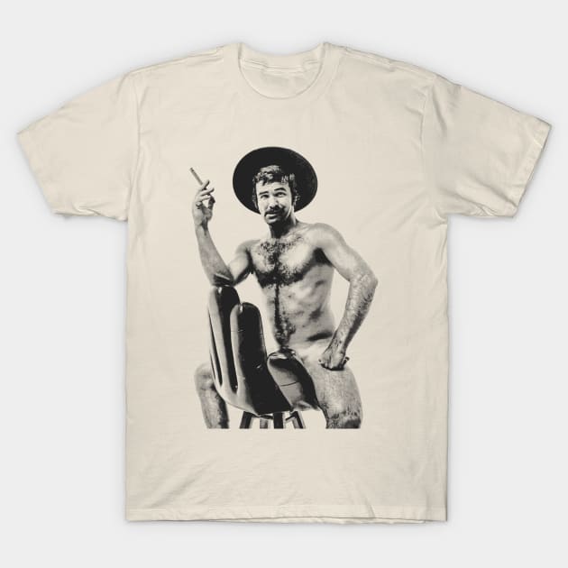 Burt Reynolds T-Shirt by Riso Art